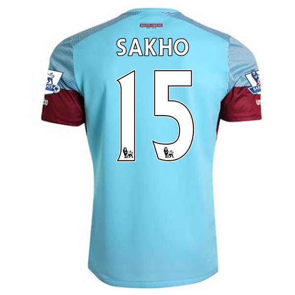 West Ham 2015-16 SAKHO #15 Away Soccer Jersey